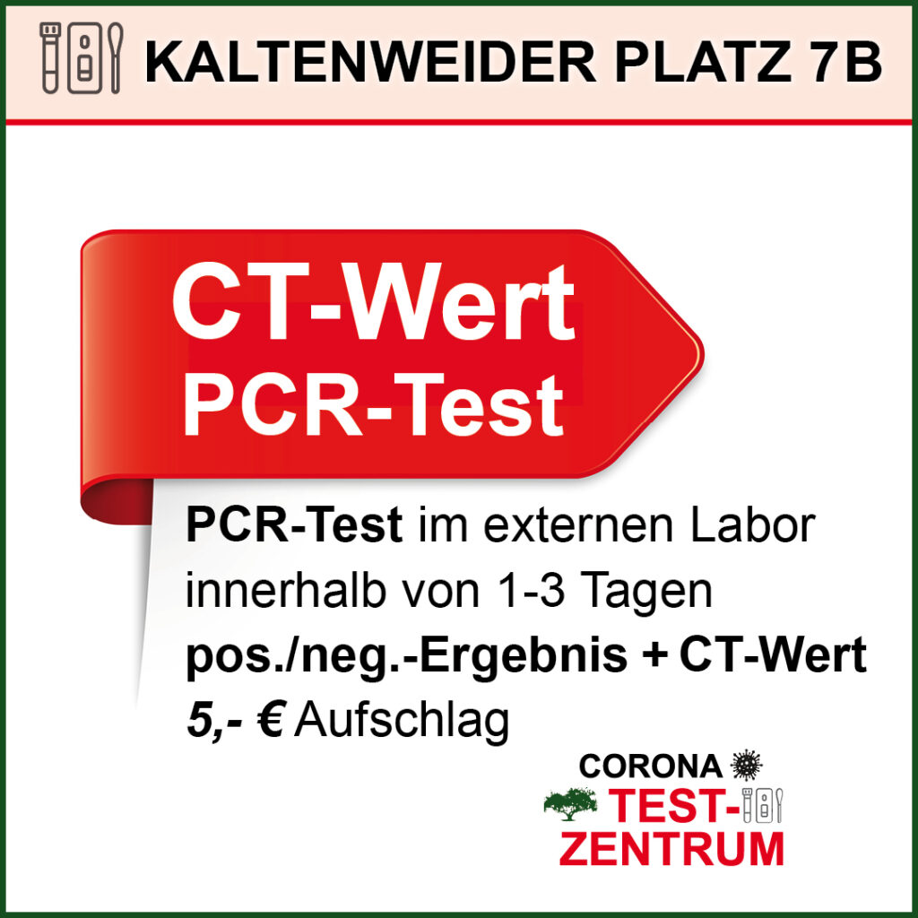 PCR-Test mit CT-Wert auf Anfrage möglich im Testzentrum in Langenhagen Kaltenweide
